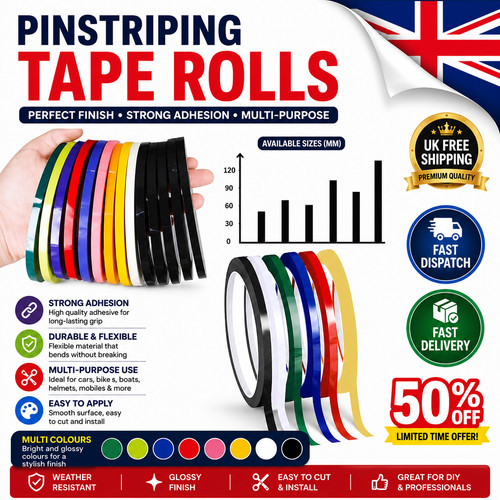 Pin stripe tape pinstripe roll - pin,