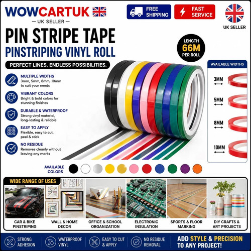 Pin stripe tape pinstripe roll - pin,