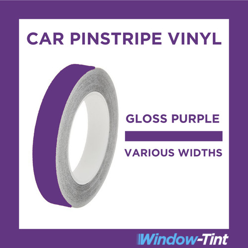 Purple gloss pin stripe roll - pin,
