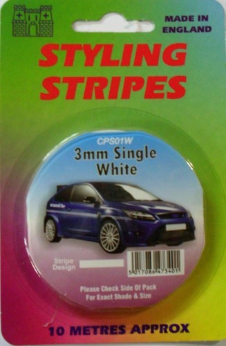 White 3mm 10mtr - white,