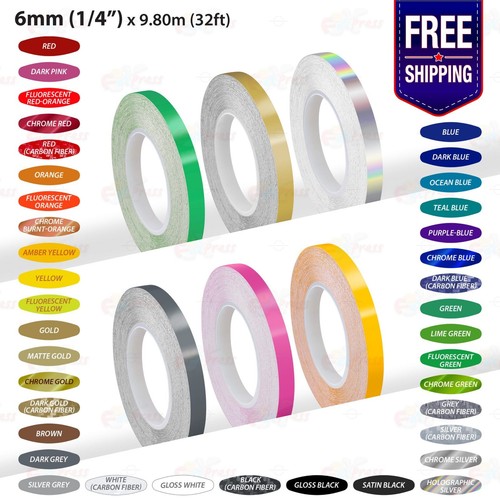 6mm pin stripe car model - 6mm,