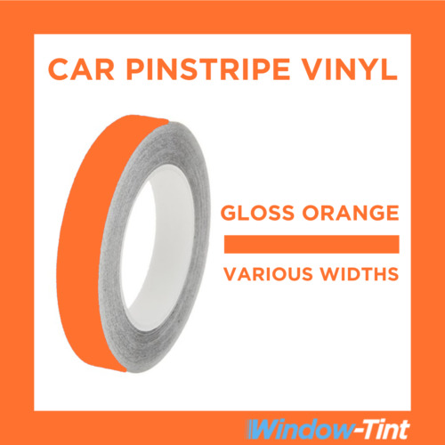 Orange gloss pin - orange, stripe