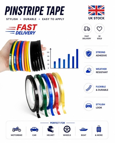 Pin stripe tape pinstripe roll - pin,