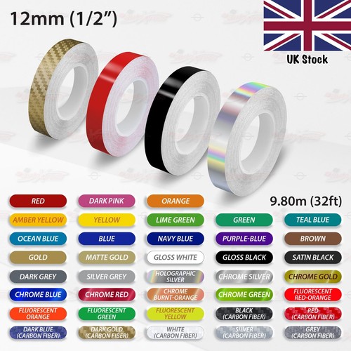 12mm roll vinyl pinstriping - 12mm,