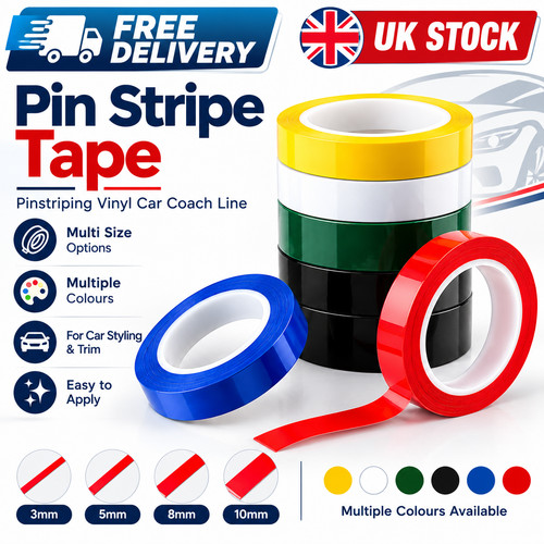 Pin stripe tape pinstripe - pin, roll