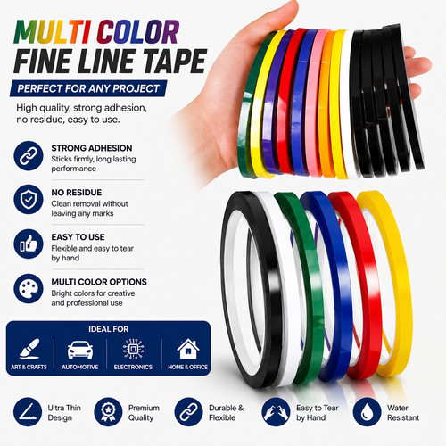 Pin stripe tape pinstripe - pin, roll