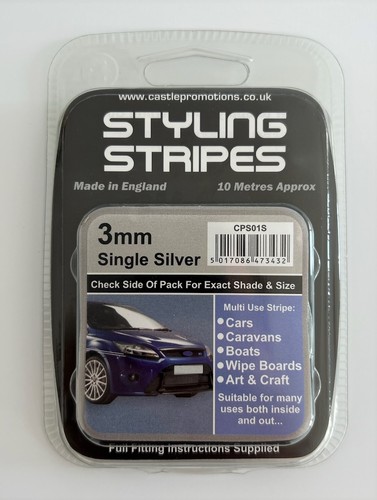 Silver 3mm 10mtr self - x,