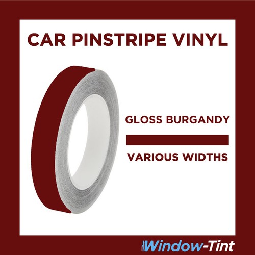 Gloss burgundy pin stripe - gloss,