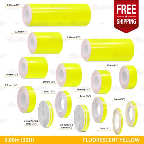 Fluorescent yellow roll - fluorescent,