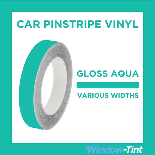 Gloss aqua pin stripe roll - pin,