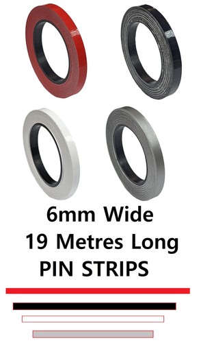Pin stripe 6mm - stripe, classic