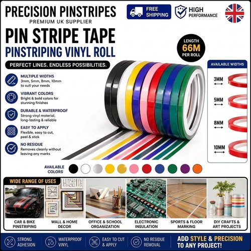 Pin stripe tape pinstripe roll - tape,